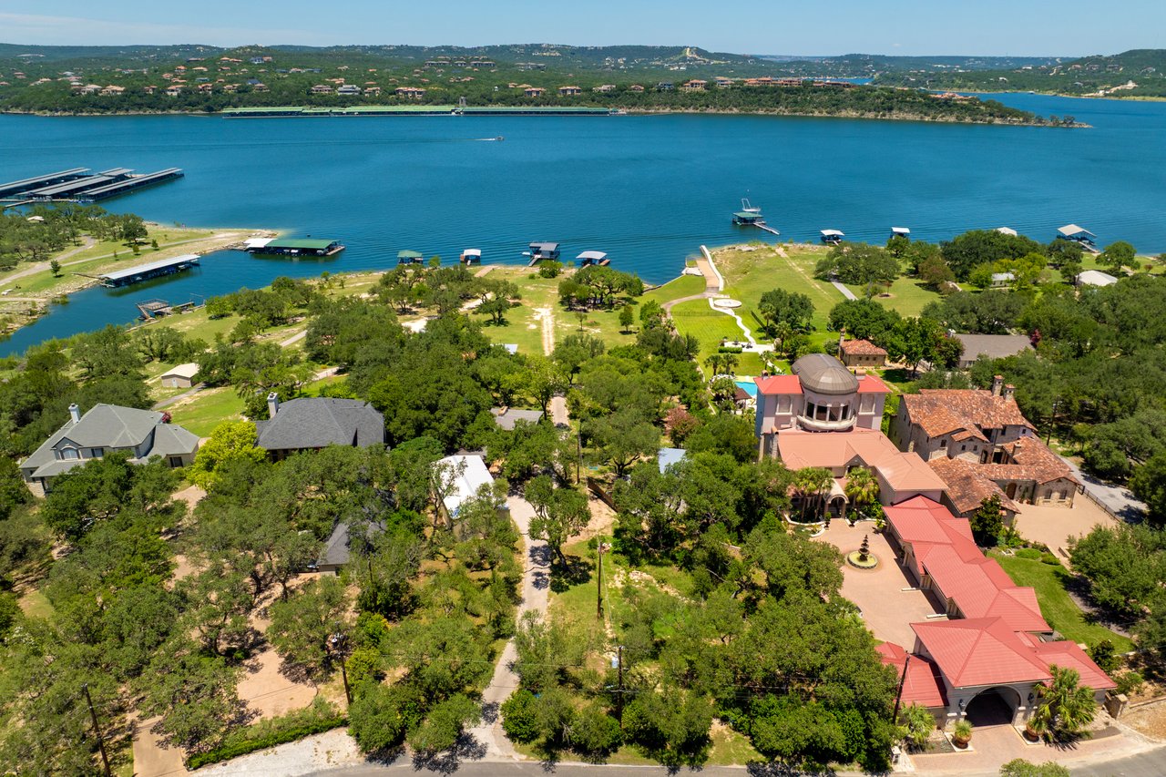 Lake Travis Waterfront! 2 homes, 3 acres with dock!