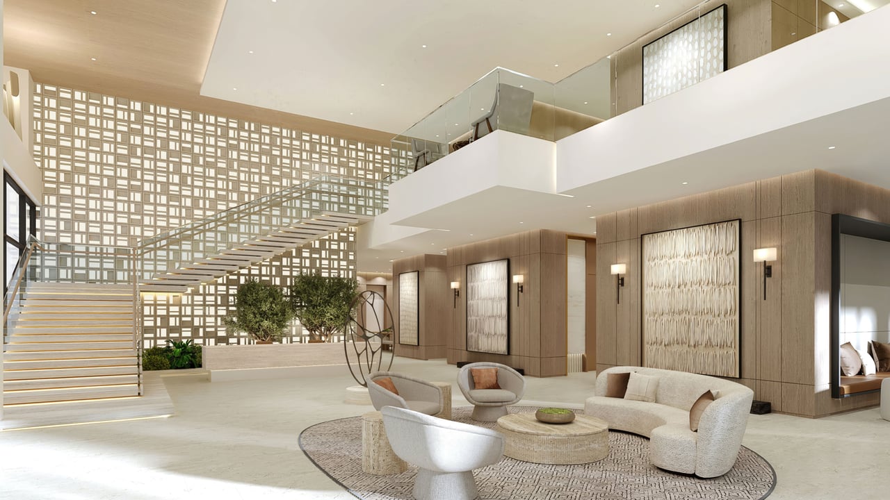 Cassia Residences Coral Gables lobby 