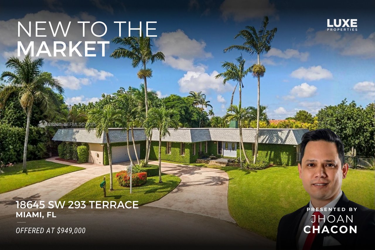 New To The Market: 18645 SW 293 Terrace, Homestead, FL | Homestead Home For Sale