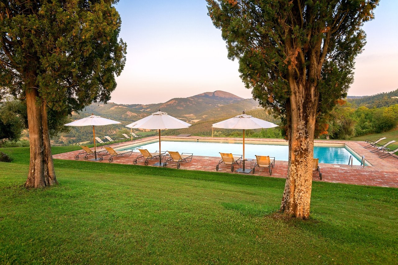 Wide Estate Composed of Houses and Amenities