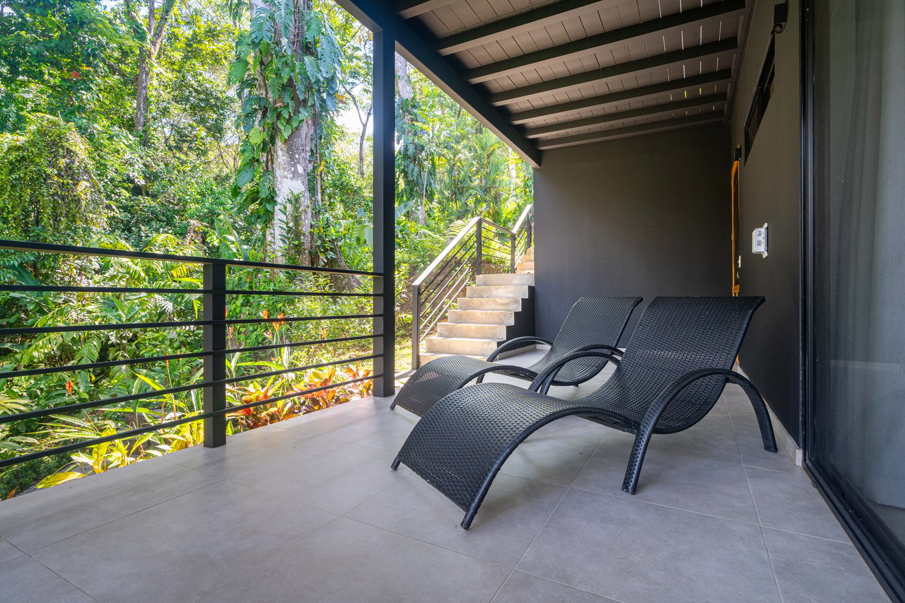 Escaleras Modern Elegance with Ocean Window Views and Jungle Tranquility, Dominical Costa Rica