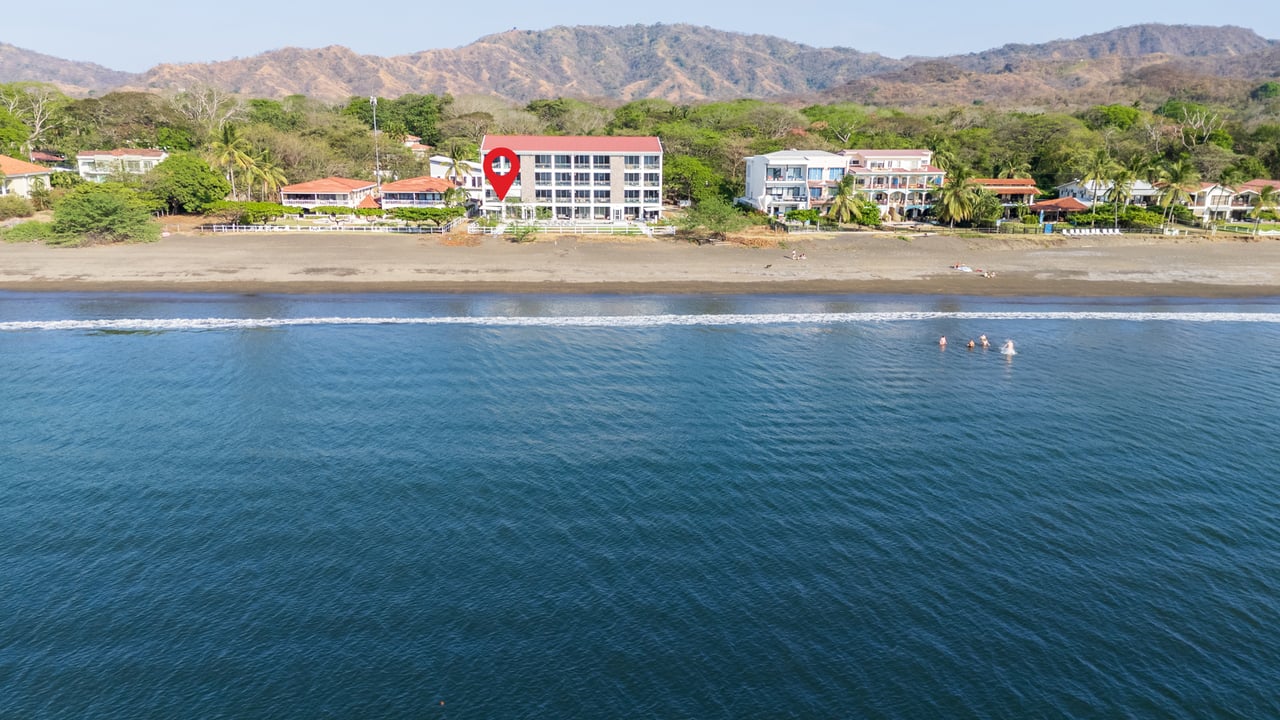 Golden Palms #4: Modern Beachfront Condo in Playa Potrero | 2 Bed, 2 Bath