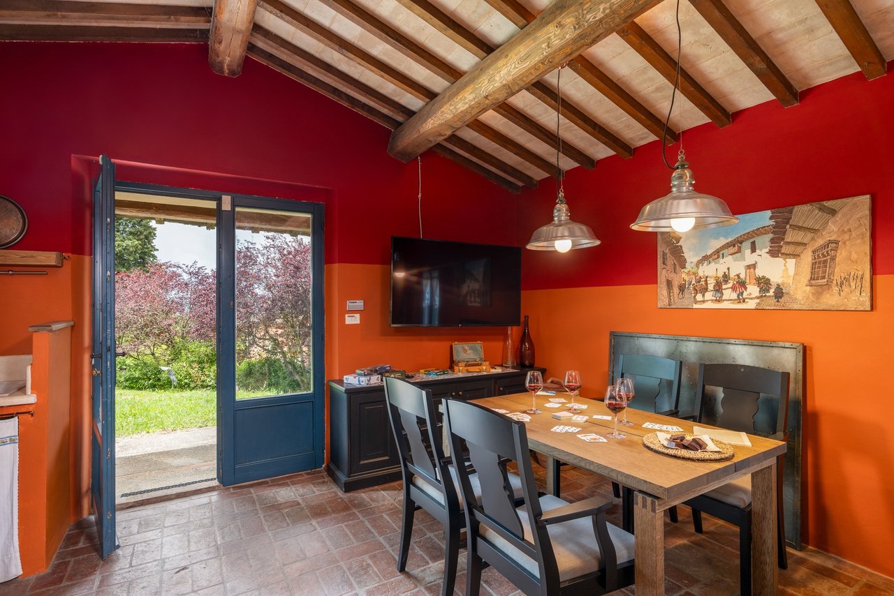 Renovated 18th Century Tuscan Home With Beautiful Hill Views