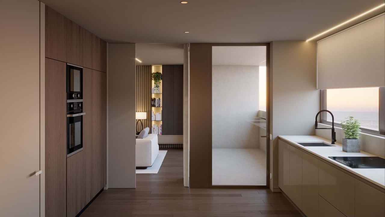 Beachfront Elegance: Modern 2-Bedroom Apartment in Vila do Conde’s Prime Coastal Address