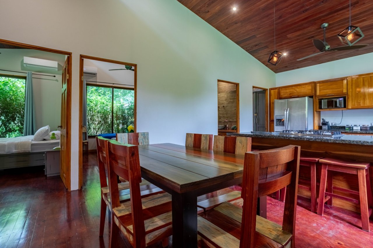 Walk to the Whale Tail Turn-Key Coastal Living & Income Opportunity in Uvita