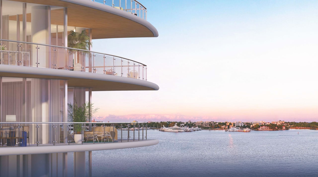 Forte on Flagler Waterfront West Pam Beach Luxury Condo sold by Samantha Curry 