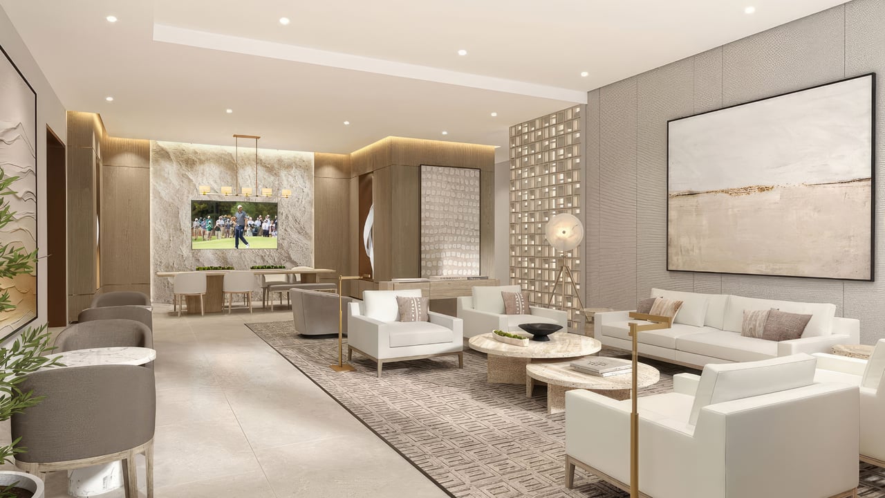 Cassia Residences Coral Gables amenities residents lounge 
