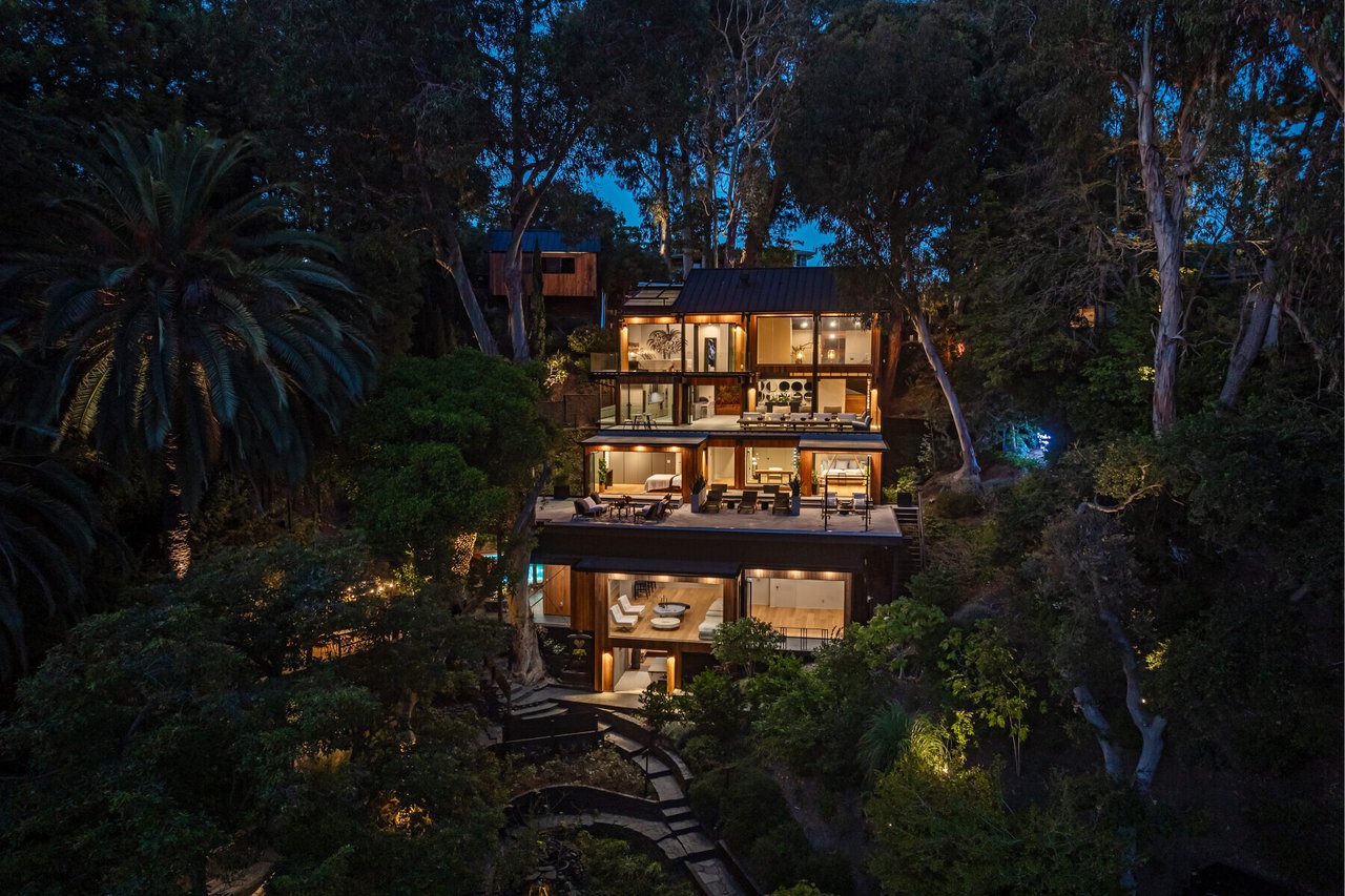 Mansion Global | Pacific Palisades Home Built into Cliffside of the Santa Monica Mountains Listed for $23.3 Million