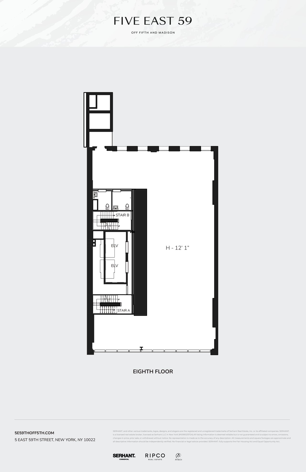 5 East 59th Street: Floors 3/4/5/6/7/8