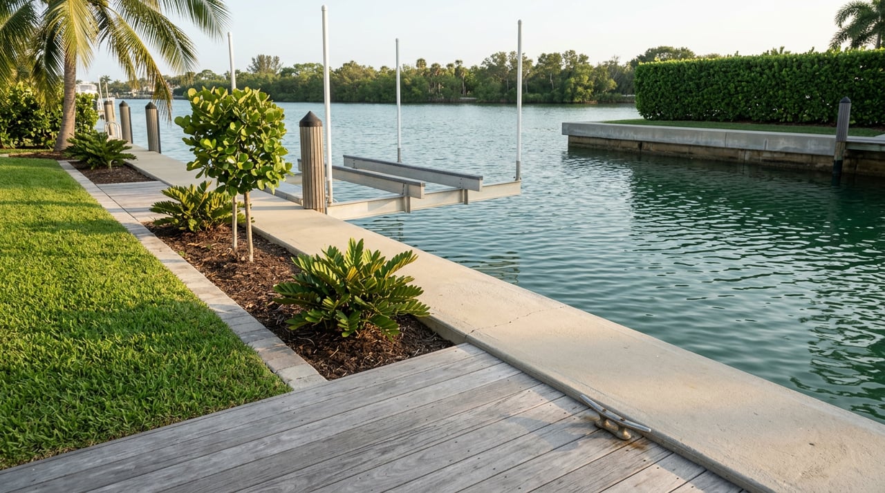 In Aqualane Shores, The Insurance Policy Ends Where The Dock Begins