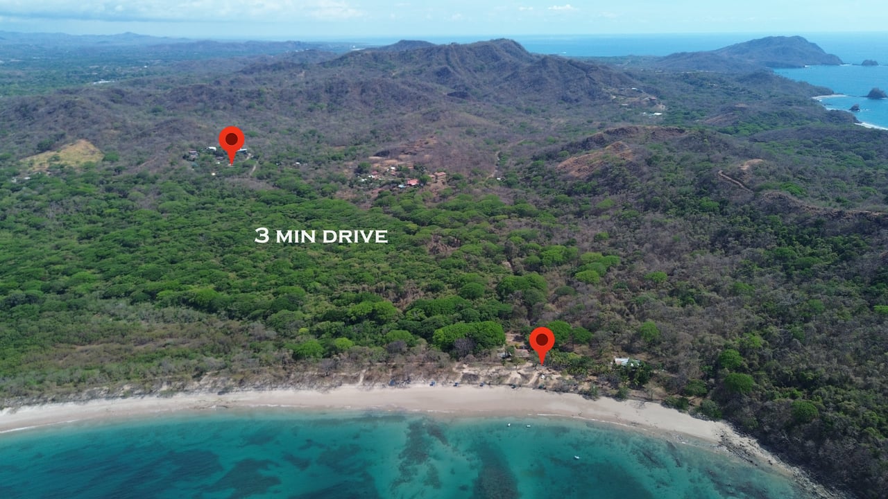 Casa Rosada Lomas de Conchal - Playa Puerto Viejo