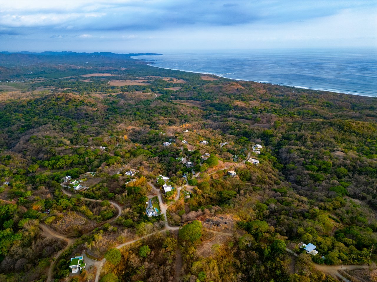 Ocean view lot #87 in Black Beauty Community, Nosara Area.