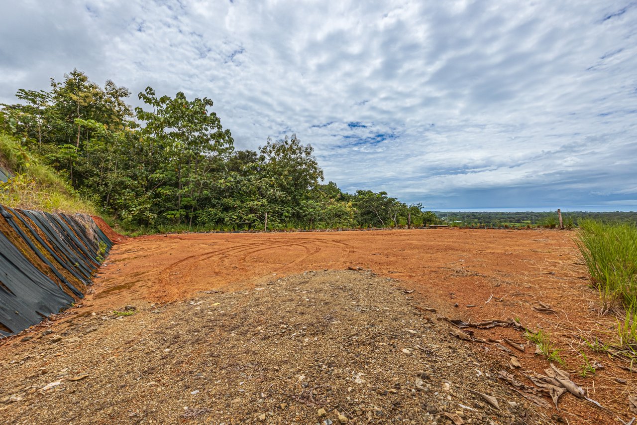 New Gated Development in Matapalo - Ocean View and Flat Land, ready to build!