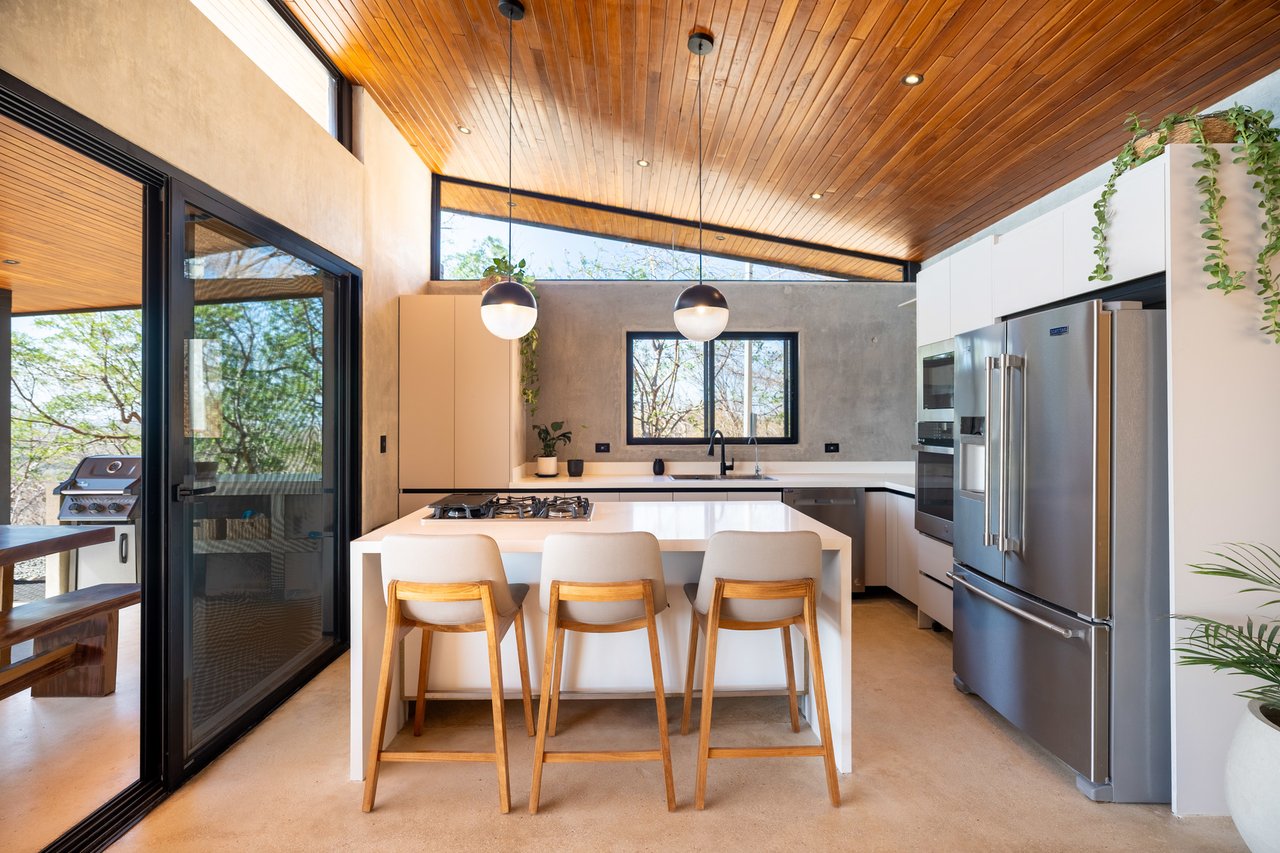 Casa Negra | Modern 3-Bedroom Luxury Home with Pool and Mountain Views near Playa Negra, Costa Rica