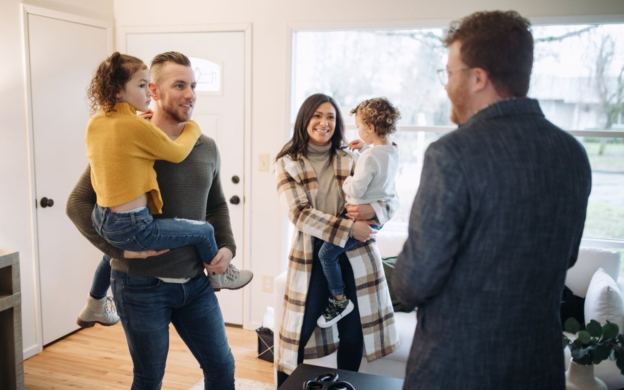 Couple Touring Homes in St. Louis