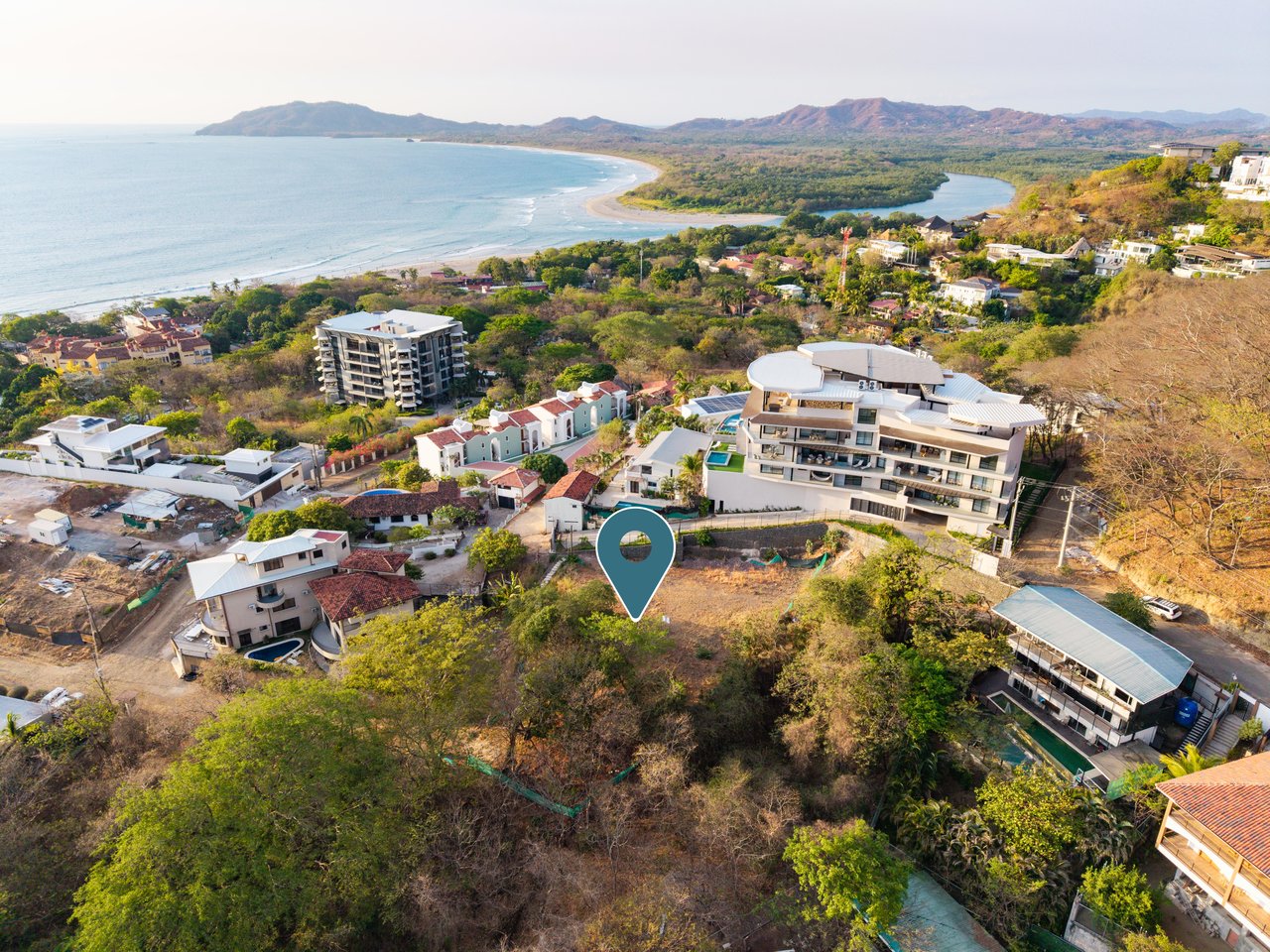 Villa Terraza Lot | Ocean View Opportunity in Tamarindo with Water and Power Already in Place