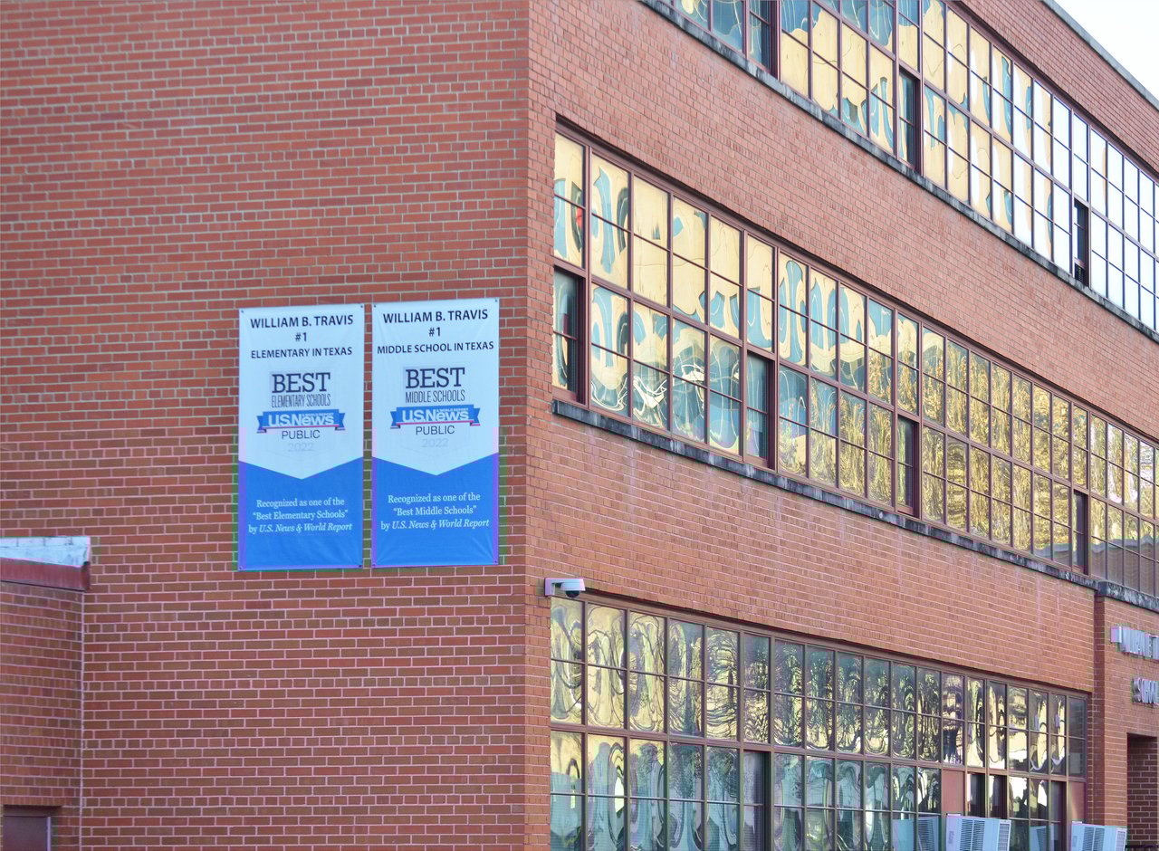 William B. Travis Talented and Gifted Vanguard and Academy: The Best Middle School In All Of Texas cover