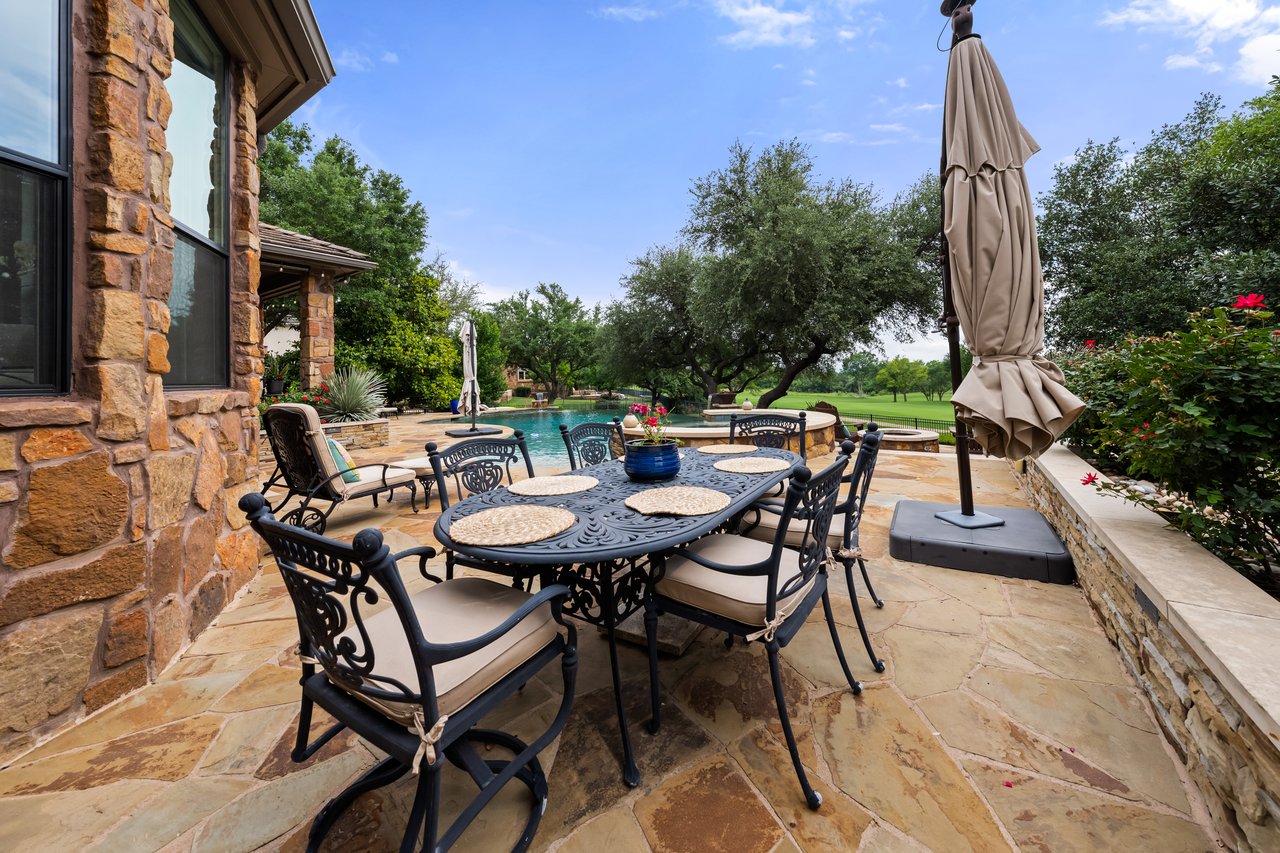 Luxurious Golf Course Estate with Unmatched Views & Resort-Style Backyard | Overlooking the Scenic 13th Hole Fairway at UT Golf Club in Steiner Ranch