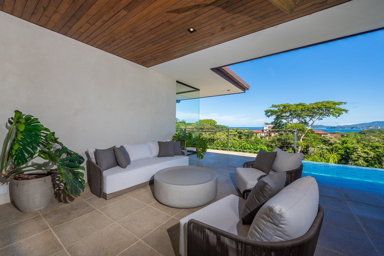 Casa Aura – Sauco #3 | Brand New Contemporary Oceanview Home in Reserva Conchal