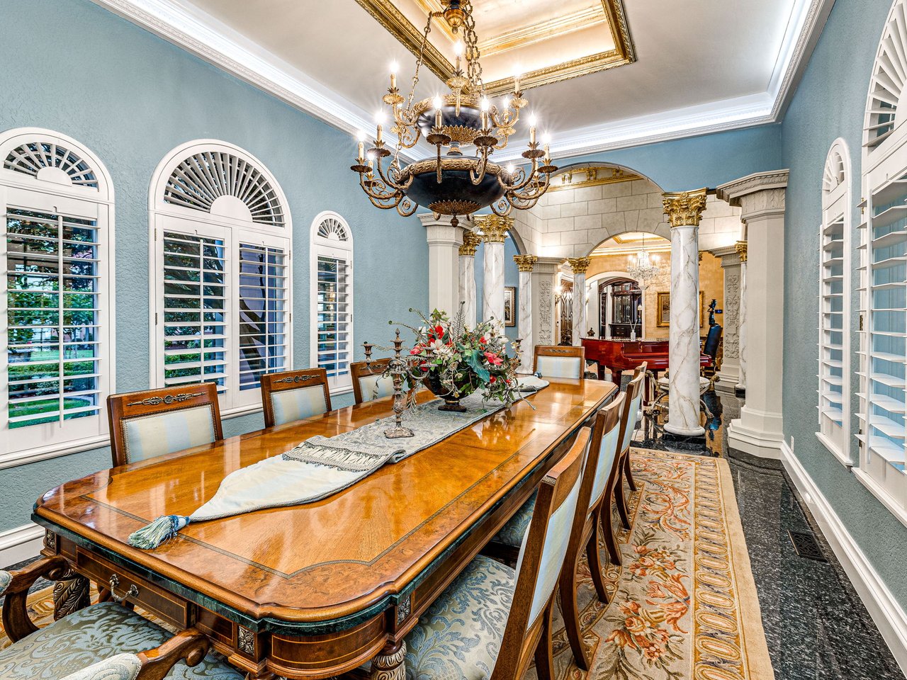 Mediterranean Estate Surrounded by the Beauty of Grand Lake 
