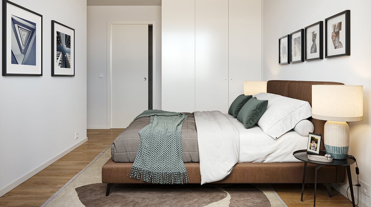 Contemporary 4-Bedroom Apartment with Private Terrace and Parking – Elevated Living in Maia, Portugal