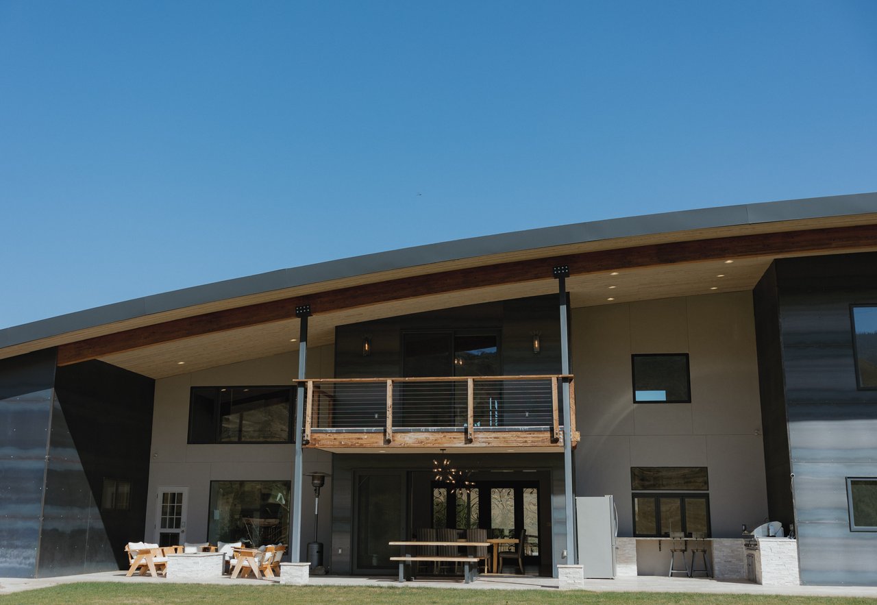 Rear of Our Warrior Listing, Rolled Steel Exterior and Balcony 