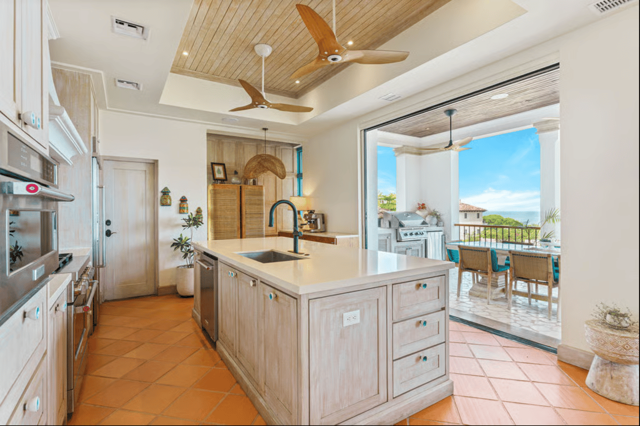 Villa Santorini | Four-level Oceanview Costa Rica’s Premier Car-free Beach Town.