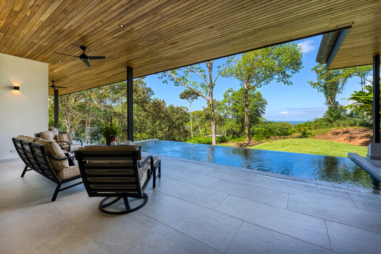 New Ocean View Luxury Home Bordering Forest Reserve