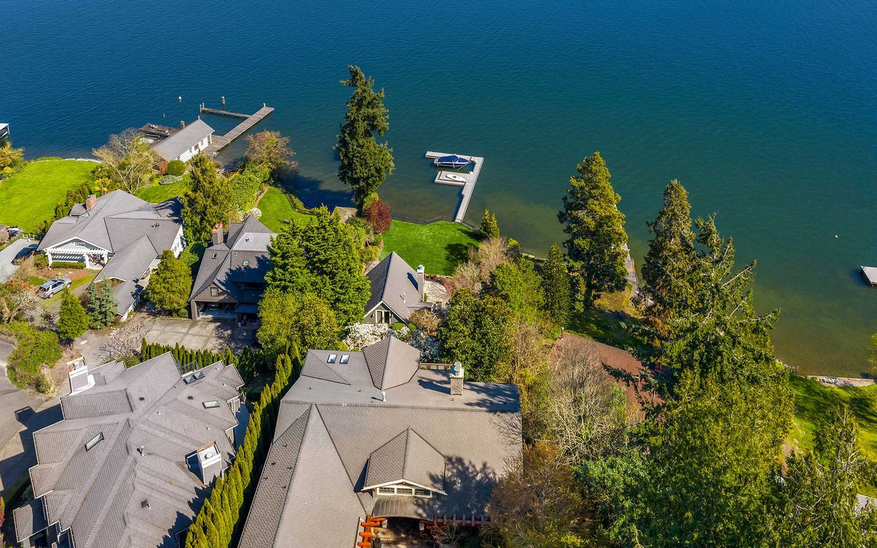 Modern Craftsman Waterfront on Mercer Island