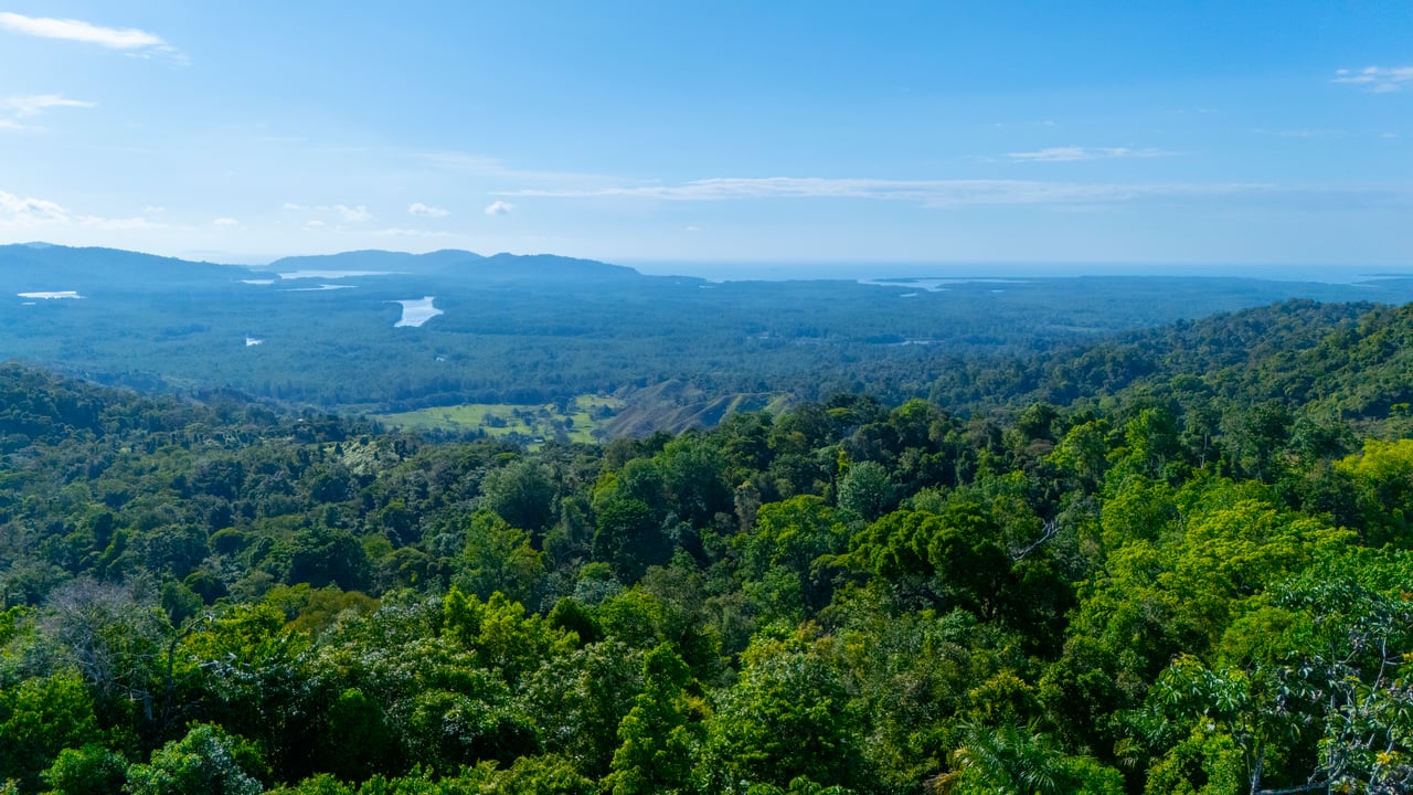 67 acres development (15 titled lots) with breathtaking views in Sierpe