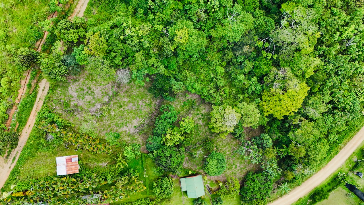 Ocean & Mountain View Lot with Multiple Building Sites-20 Minutes from Uvita