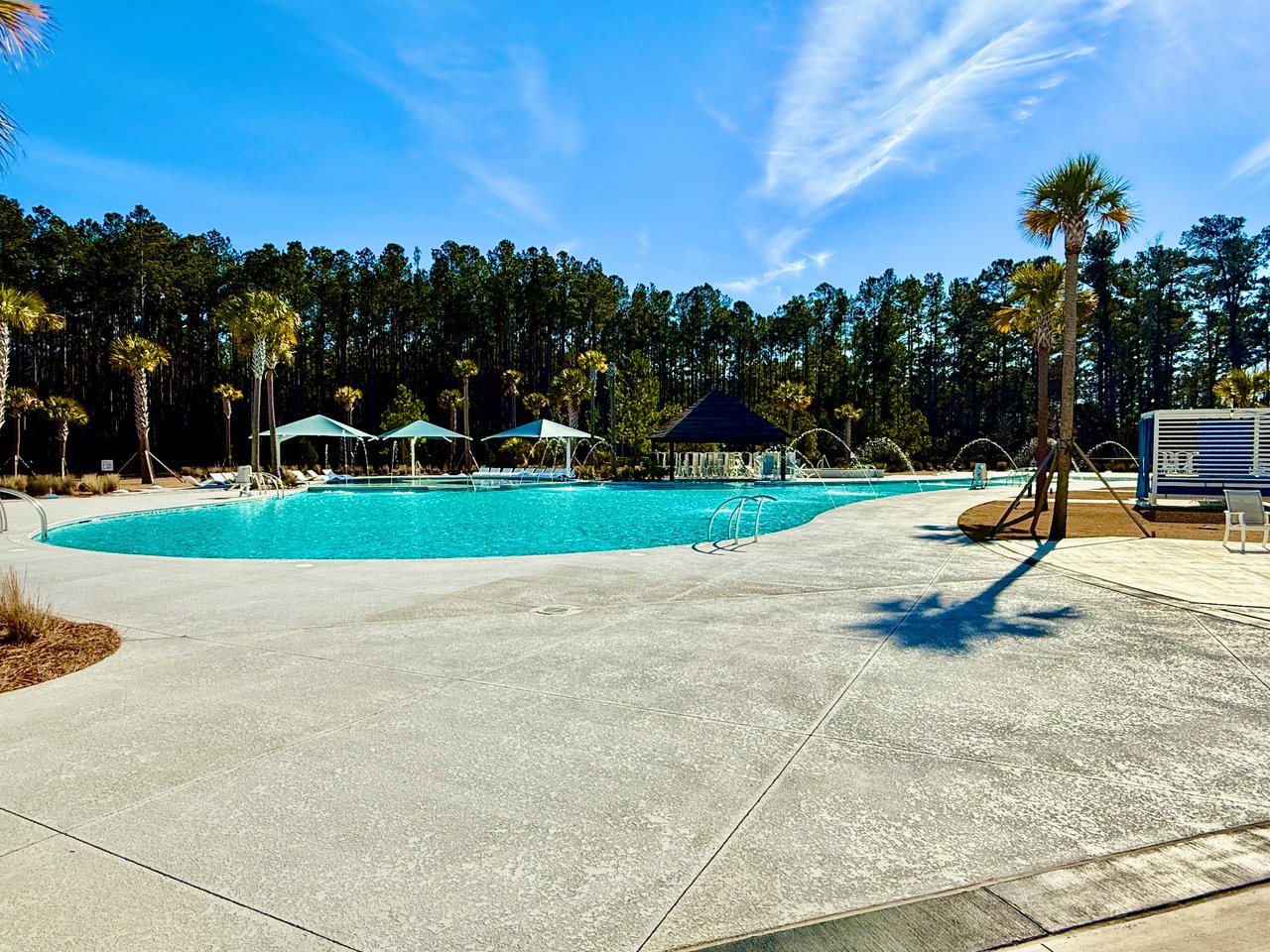 Resort Style Pool at Del Webb Nexton