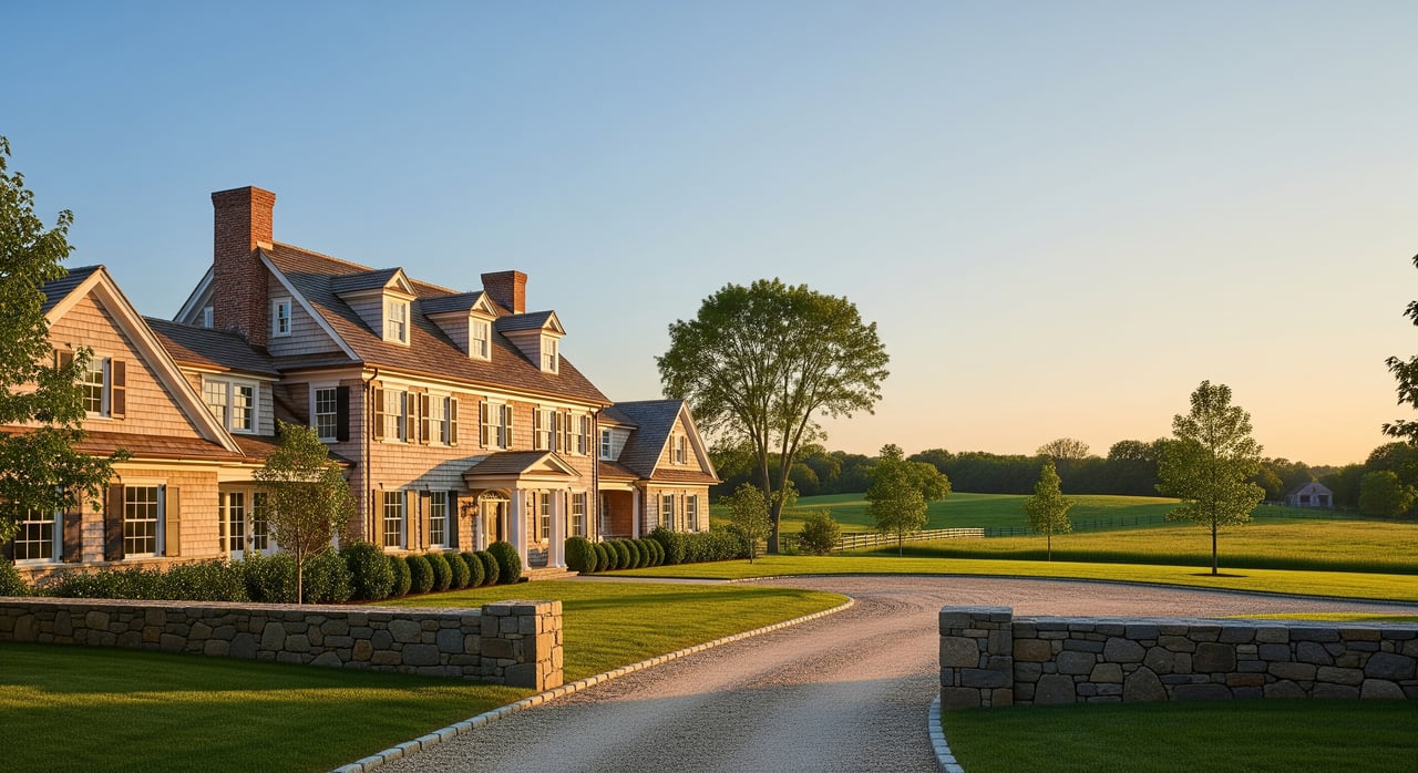 Greenfield Hill Curb Appeal For Acreage Homes