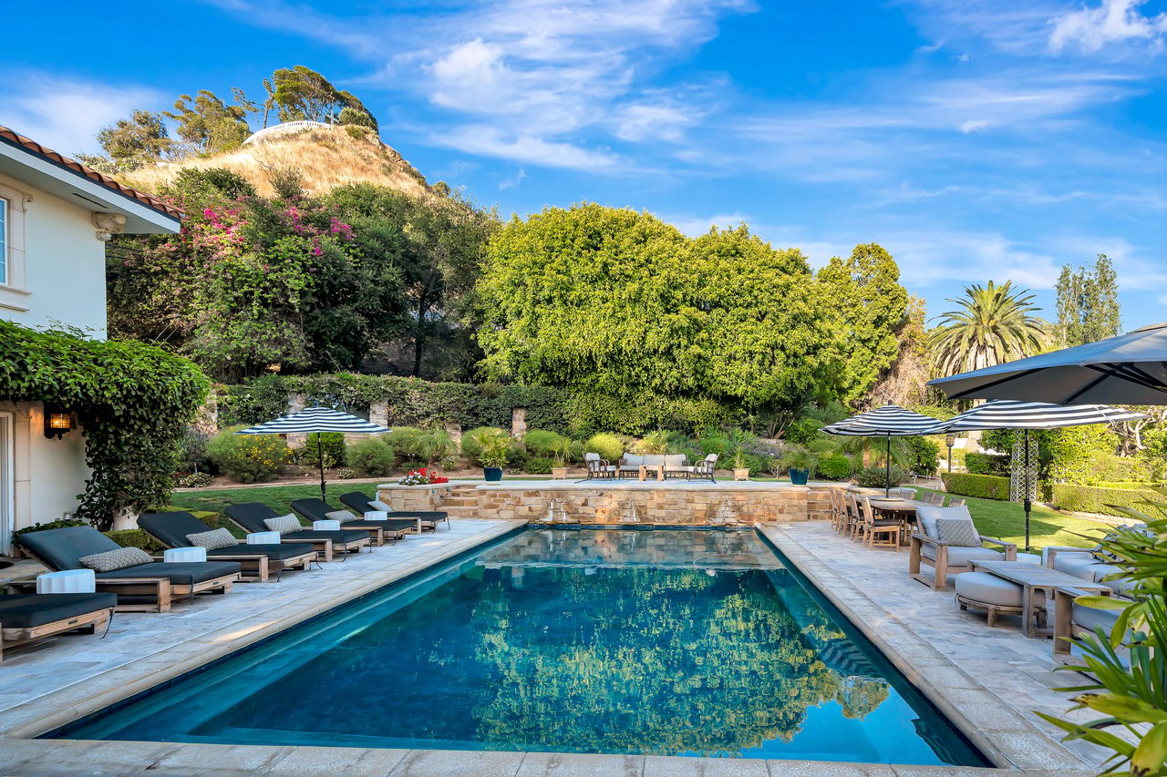 Luxury Malibu Hillside Estate w/ Resort-Style Pool & Mountain Views