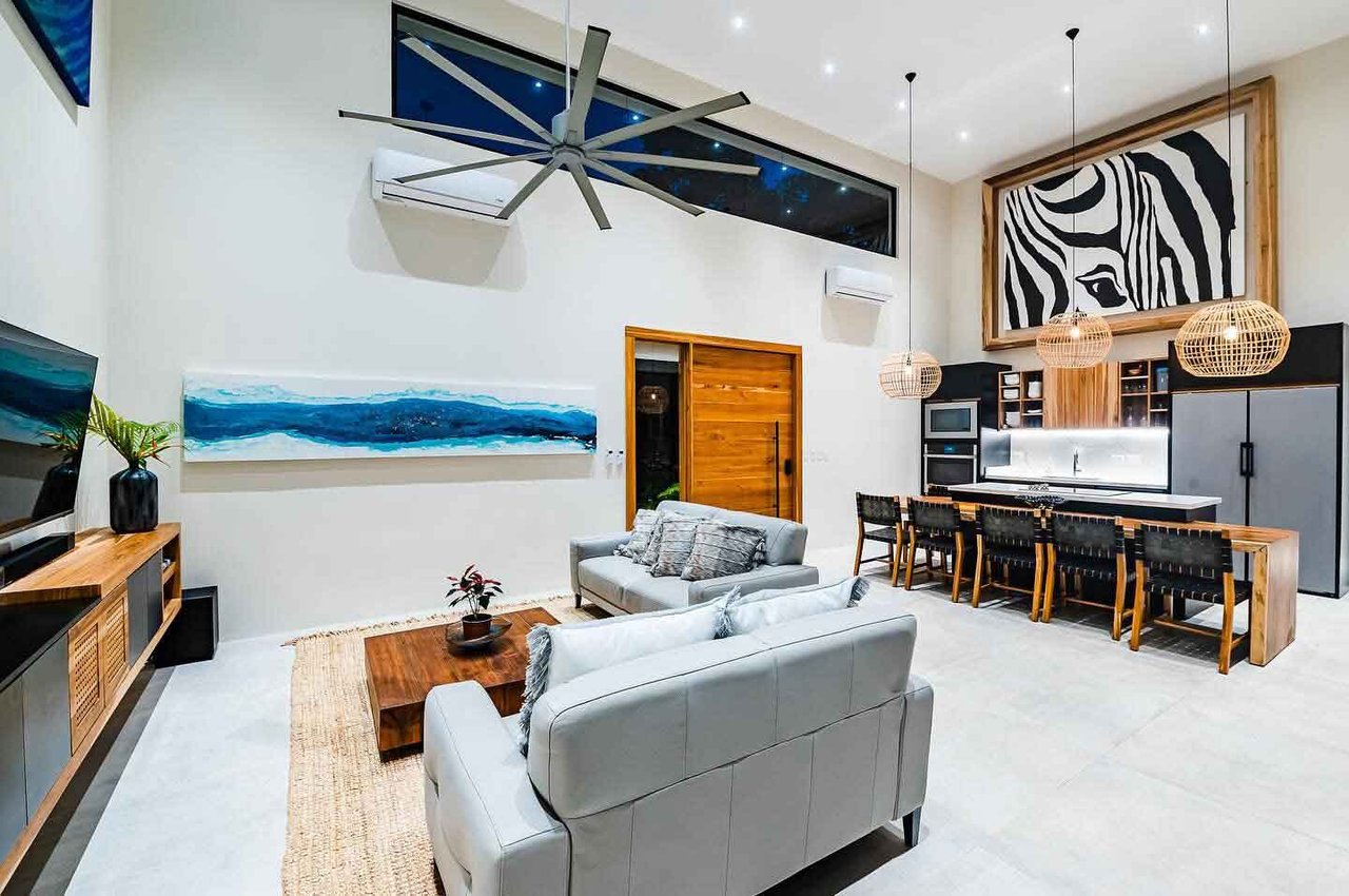 Casa Amici | Luxury Single-Level Designer Home Steps from the Beach in Hacienda Pinilla