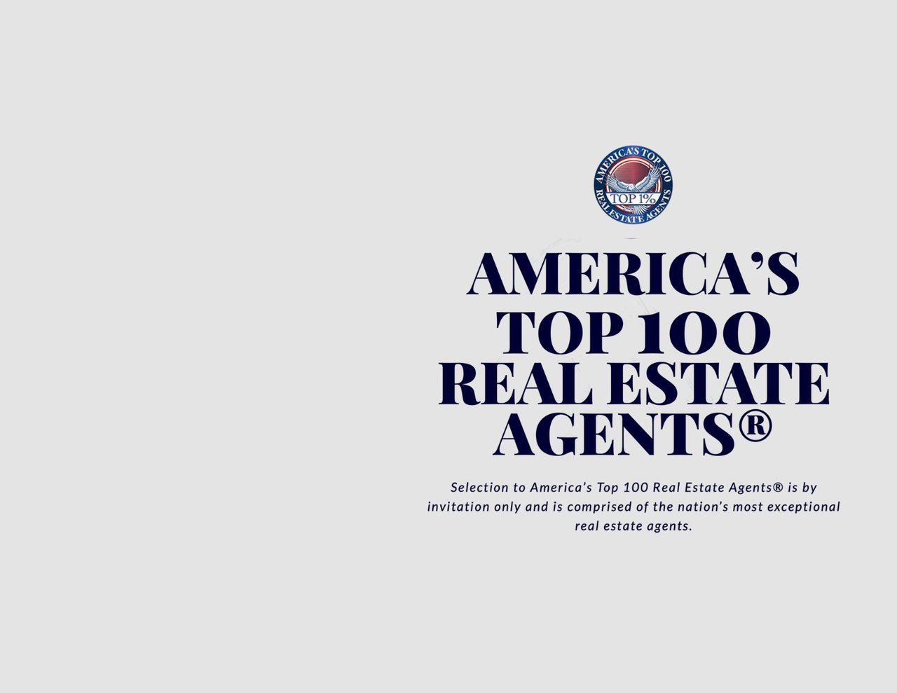 America's Top 100 Real Estate Agents