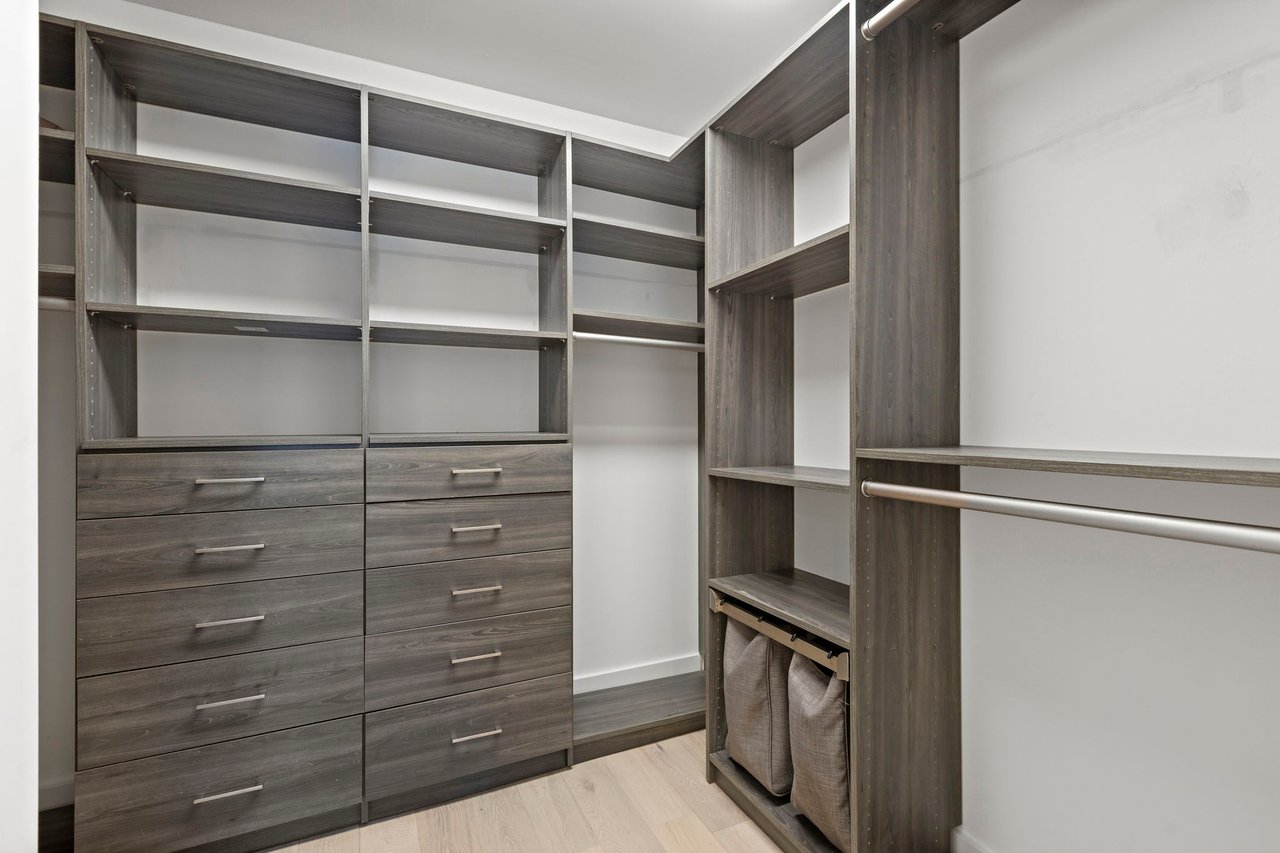 Finished Walk in Closet
