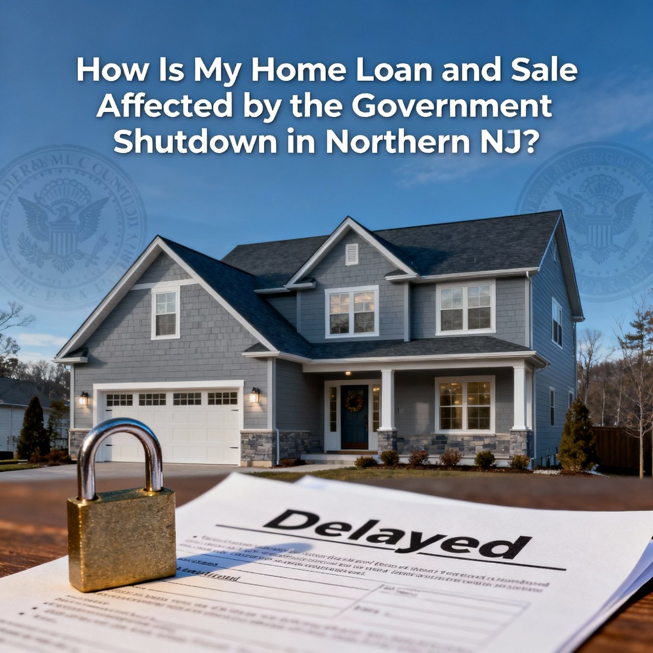How Is My Home Loan and Sale Affected by the Government Shutdown in Northern NJ?