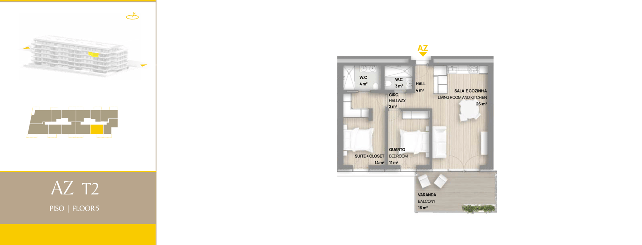 Modern 2-Bedroom Apartment with Balcony and Parking – Coastal Living near Porto, Portugal
