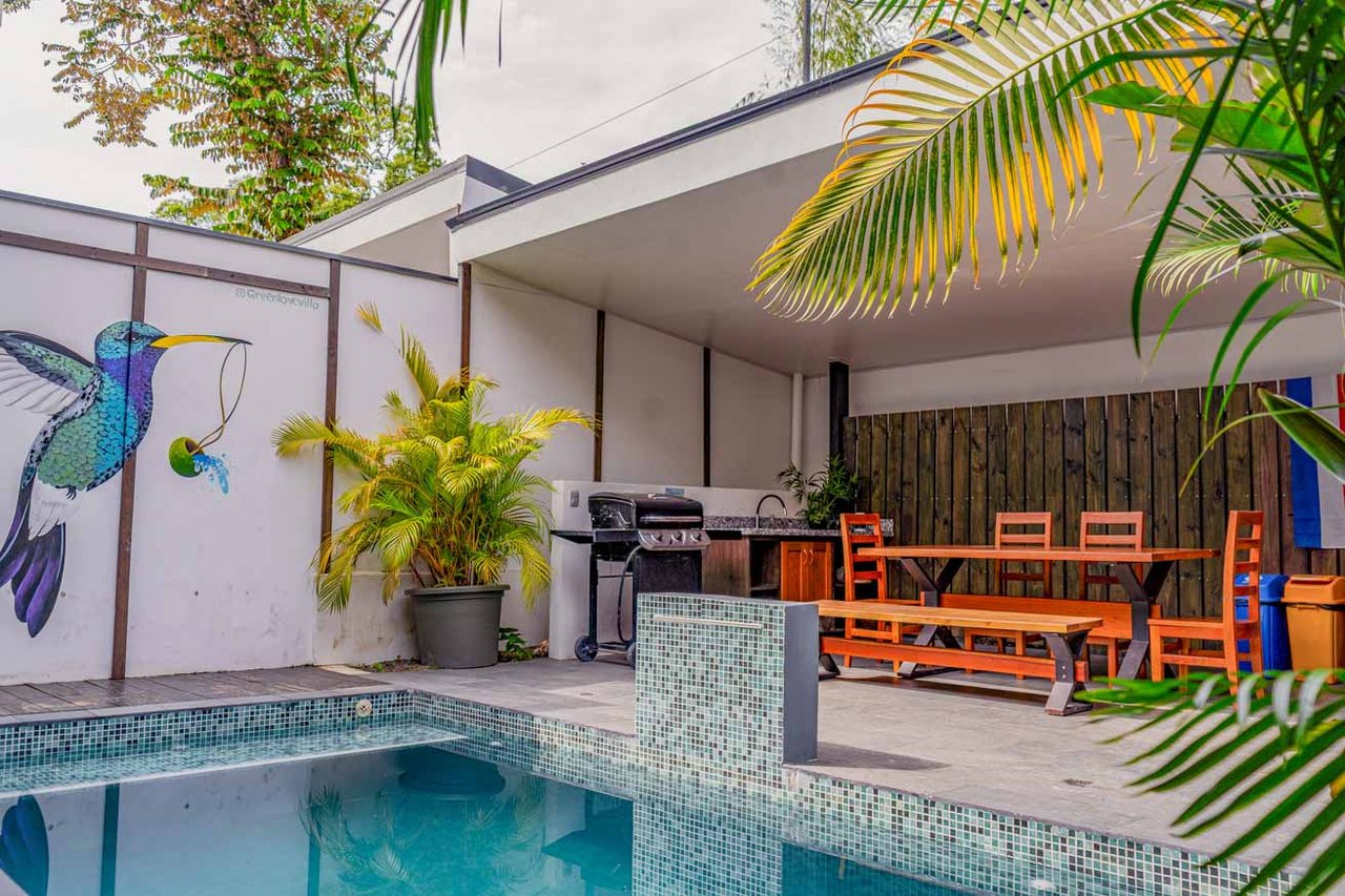 Tropical 4-Bedroom Home for Sale in Uvita | Pool & Airbnb Income
