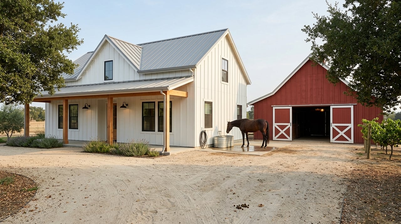 What Country Living With Horses Looks Like In Templeton