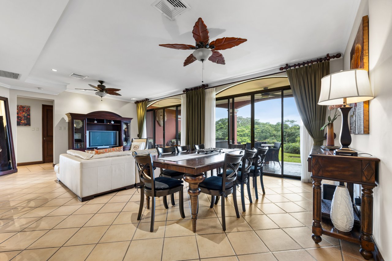 Bougainvillea 8101 | 4BR Ground Floor Residence with Ocean & Golf Views in Reserva Conchal