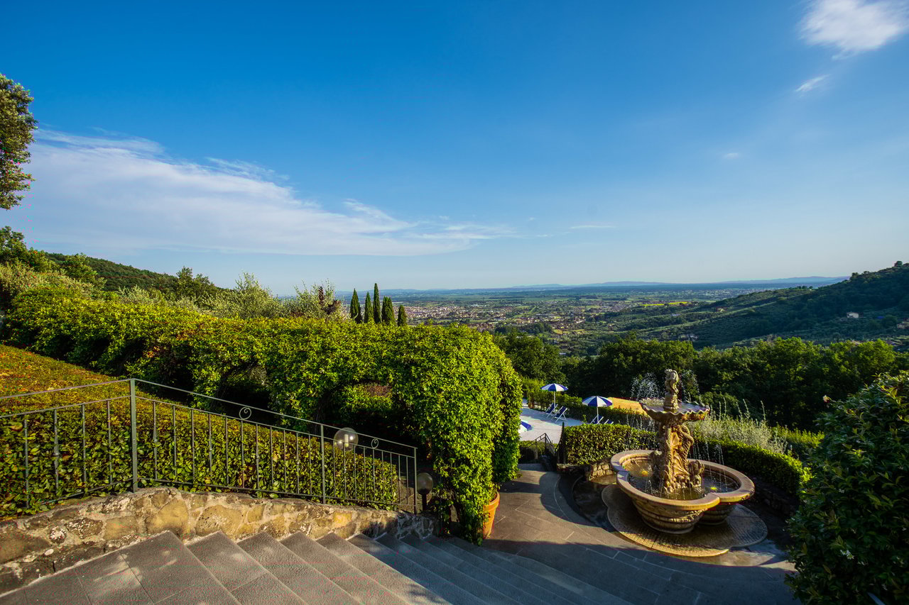 Map of Family Rental Retreat in Tuscany
