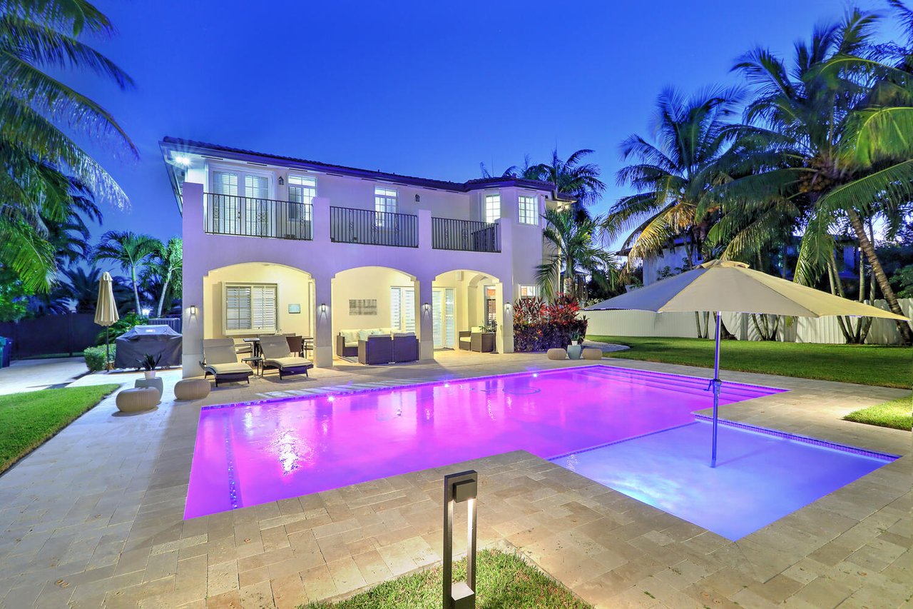 Luxurious Mediterranean Style Pool Home