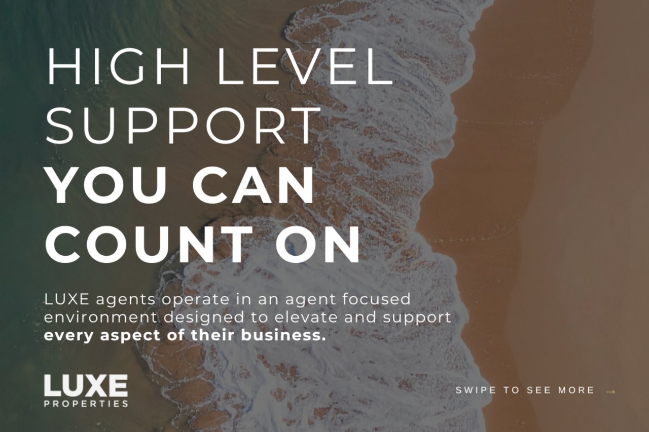 High Level Support You Can Count On | LUXE Properties 