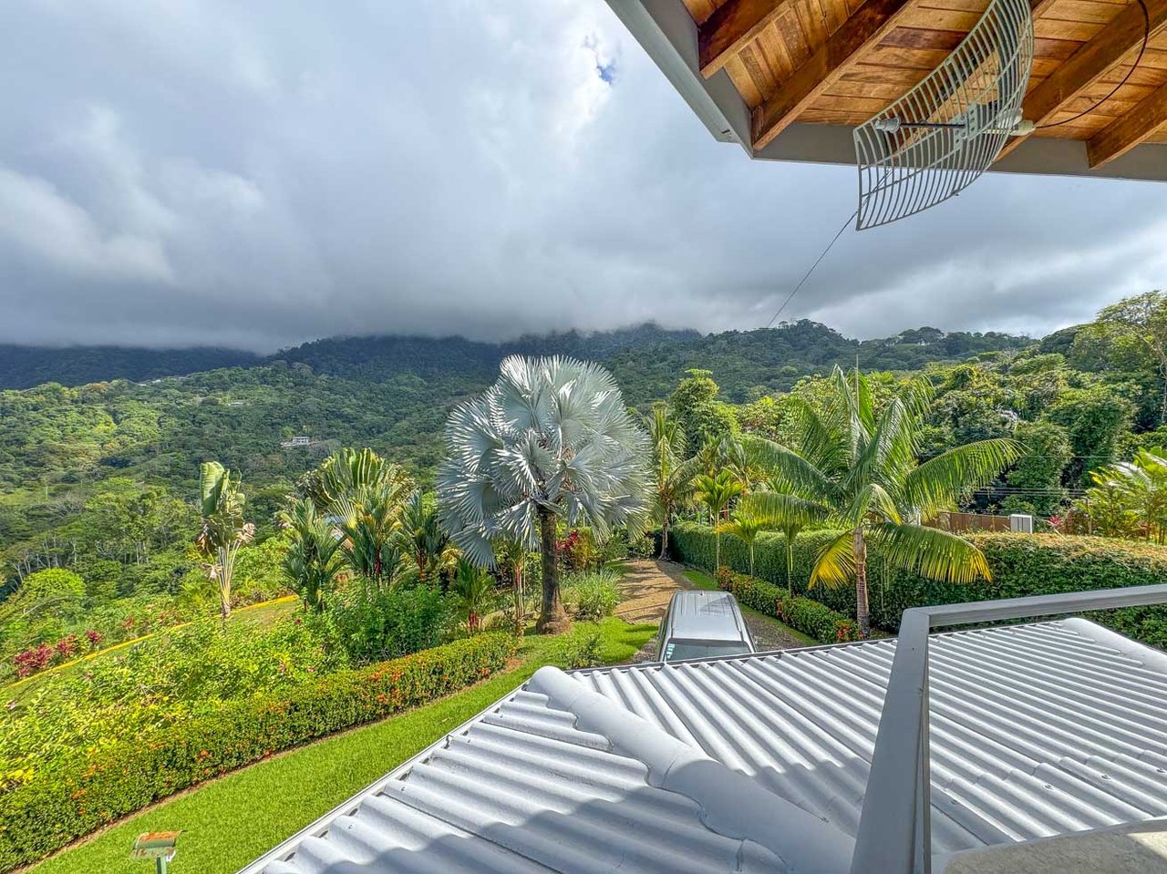 Ocean, Jungle & Mountain View Home in Ojochal | Protected Jungle Setting