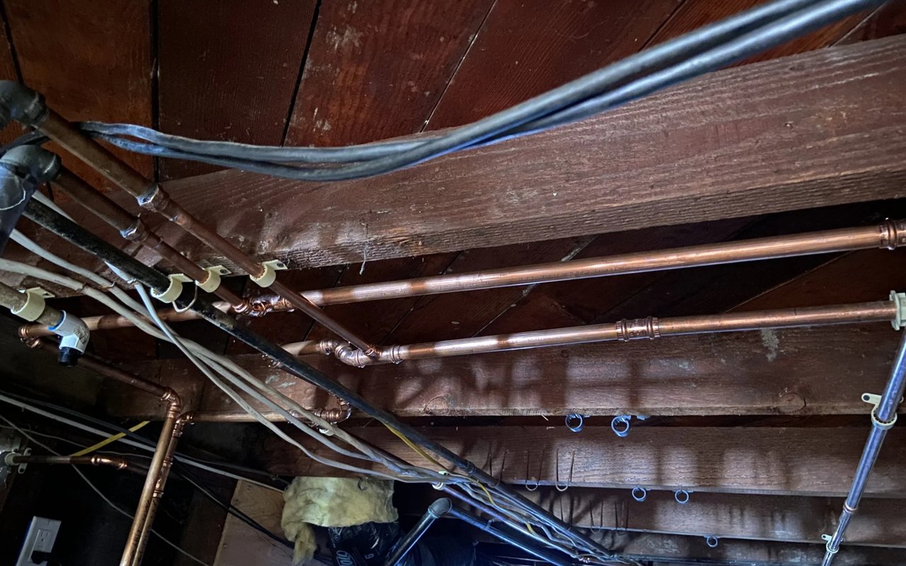 Replacing 100 Year Old Plumbing