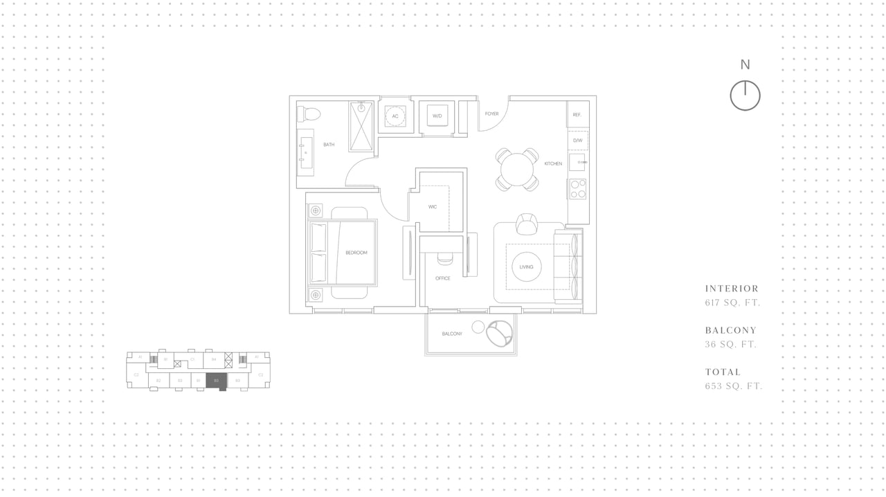 14ROC Miami | One Bedroom