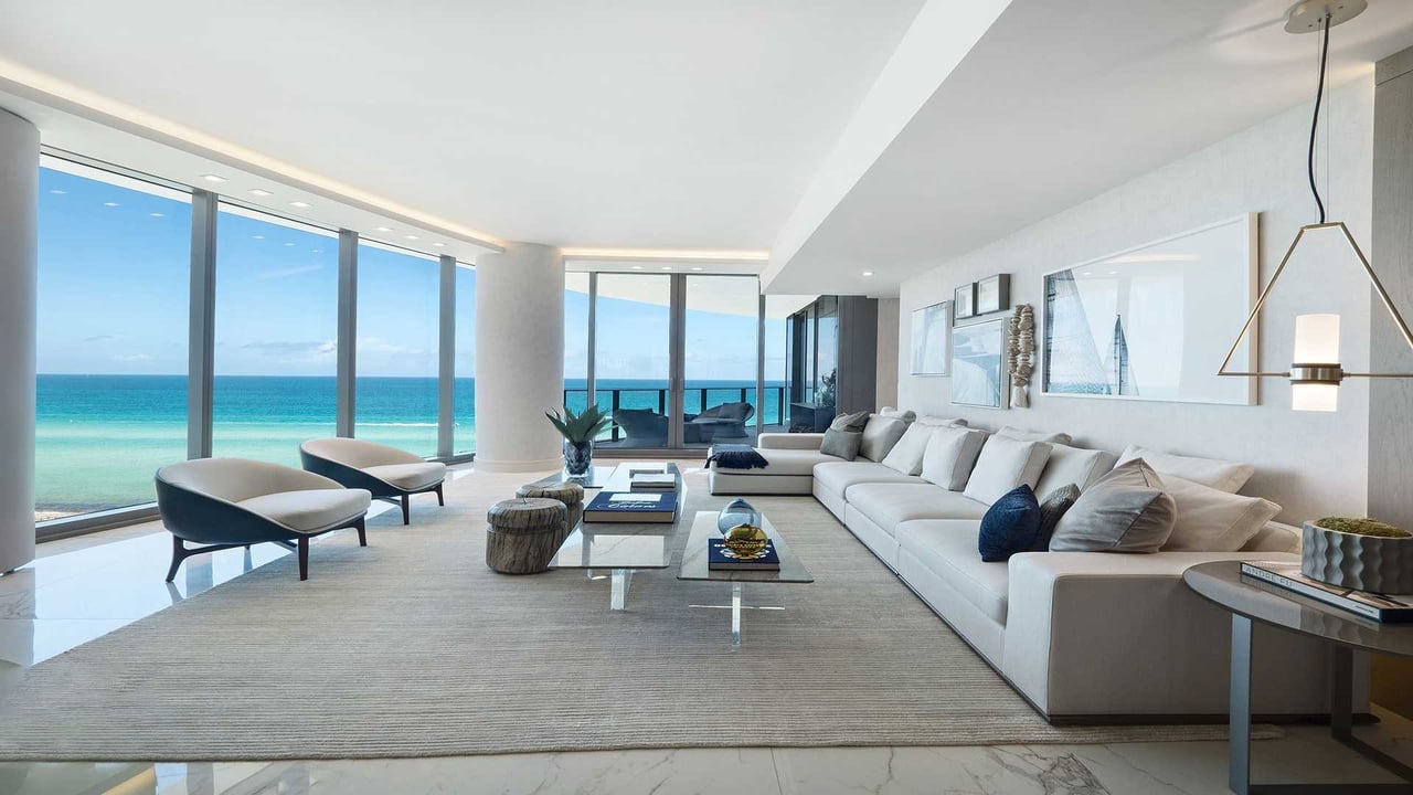 Ritz-Carlton Sunny Isles living room 