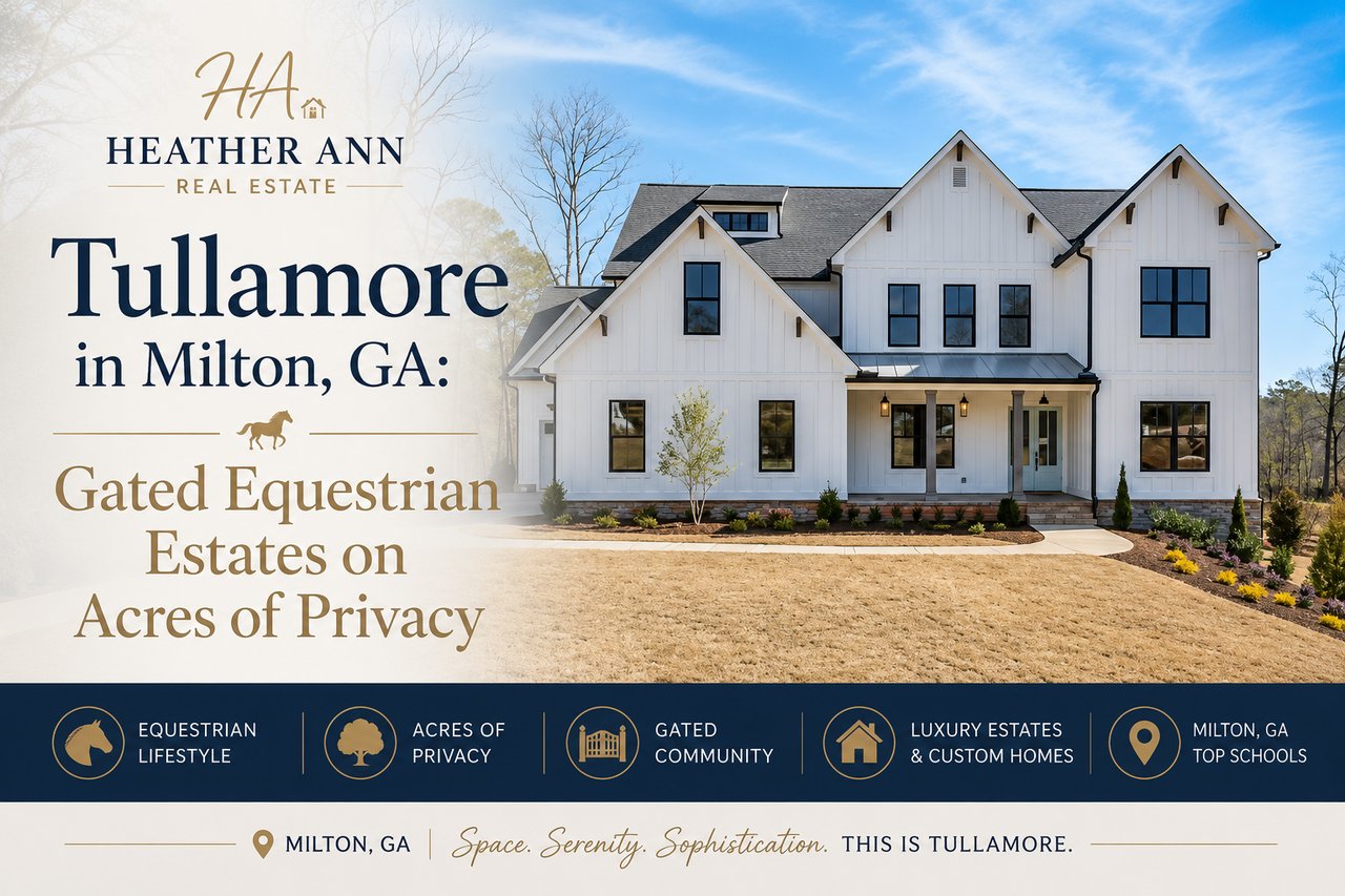 Tullamore in Milton, GA: Gated Equestrian Estates on Acres of Privacy cover